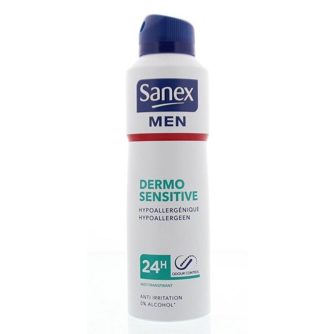 Sanex Deodorant spray men dermo sensitive  200 Milliliter