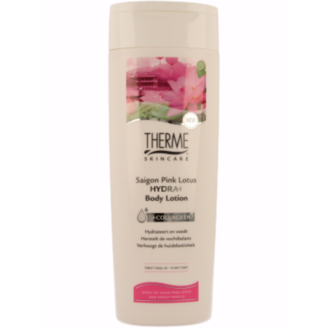 Therme Saigon pink lotus bodylotion hydra+ 250 Milliliter