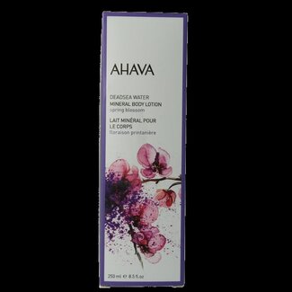 Ahava Lait minéral pour le corps Ahava fleur de printemps 250 ml