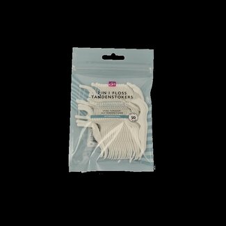 DA 2-in-1 flos tandenstokers 50 Stuks