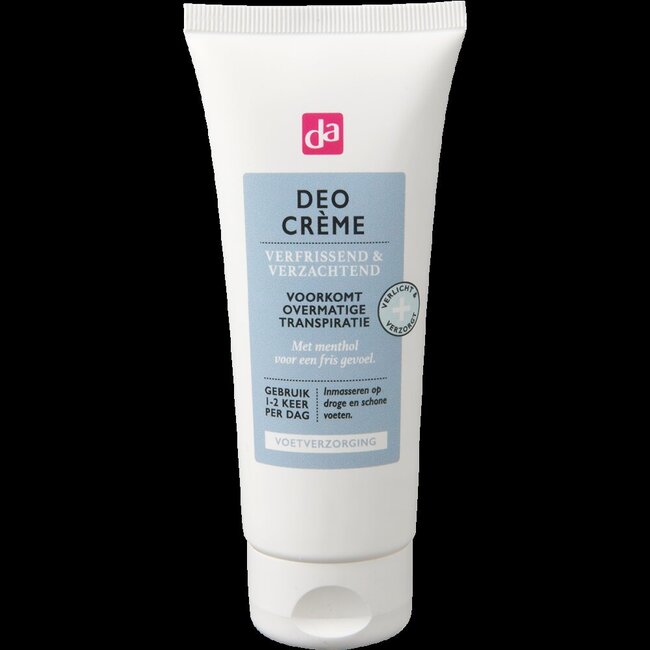 Voet deodorant creme 75 Milliliter