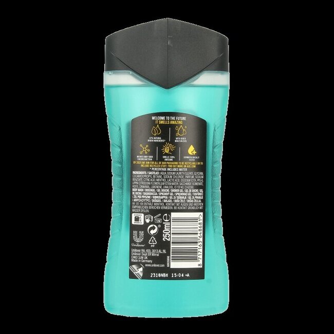 AXE Showergel ice chill 250 Milliliter