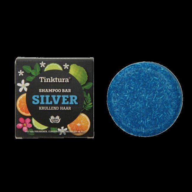 Tinktura Shampoo bar zilver 1 Stuks