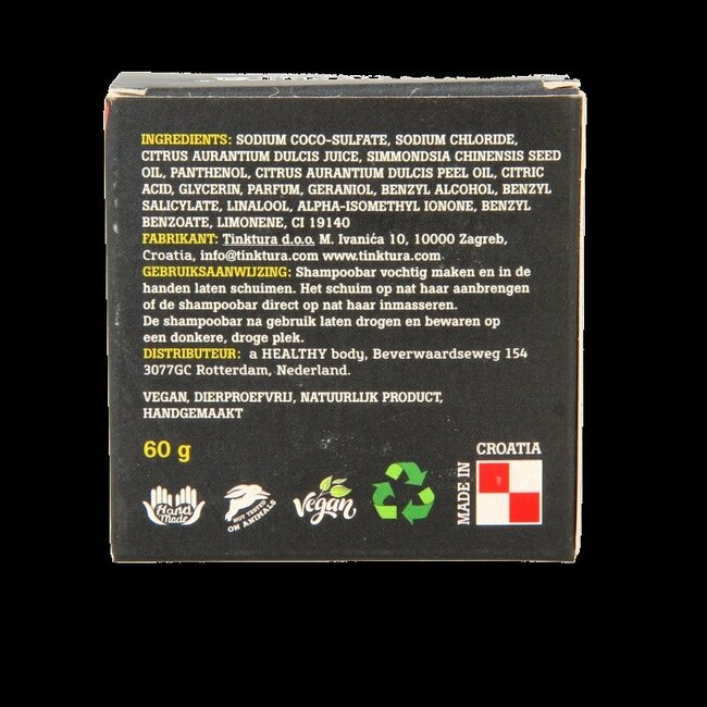 Tinktura Shampooing solide ylang/orange 1 pièce