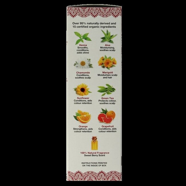 Tints Of Nature Henna cream mahogany red semi permanent 70 Milliliter