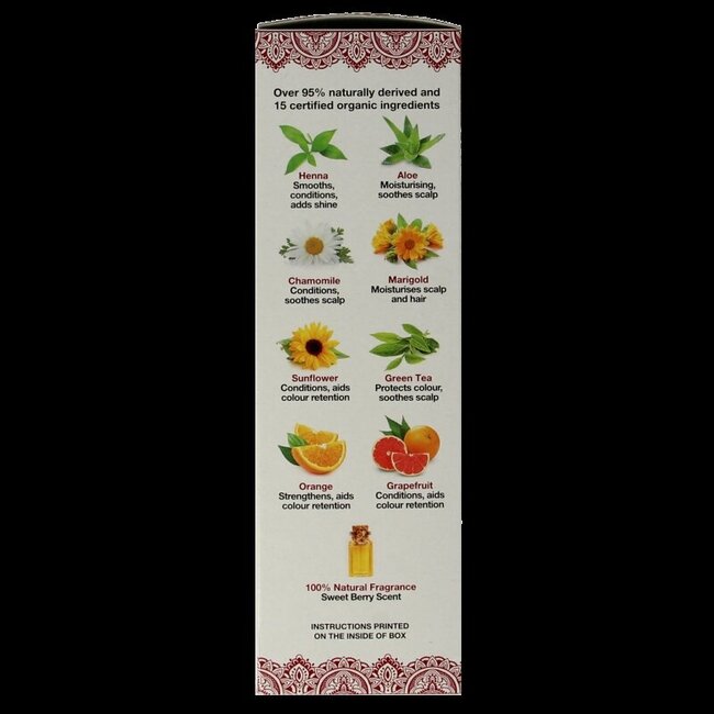 Tints Of Nature Crème au henné rouge semi-permanente 70 ml