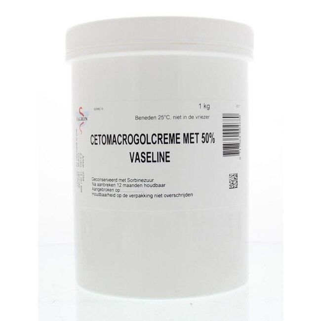 Cetomacrogol creme 50% vaseline 1 Kilogram