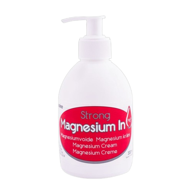 Magnesium + MSM in Strong creme pompflacon 300 Milliliter