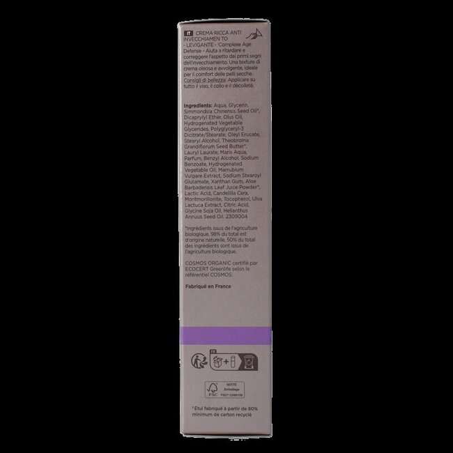 Cattier Soin anti-rides peau sèche 50 ml