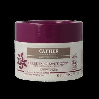 Cattier Gommage corps Cattier pêche ylang-ylang 200 ml
