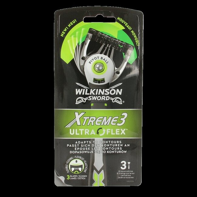Extreme3 ultraflex mesjes  3 Stuks