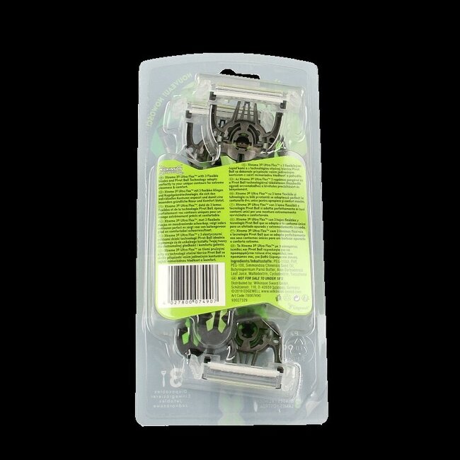 Lames Wilkinson Extreme3 Ultraflex 3 pièces