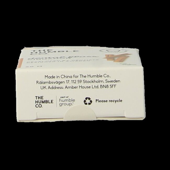 The Humble Co Dental floss cinnamon 50 meter 1 Stuks
