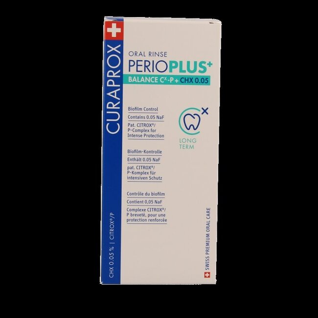 Curaprox Perio plus balance CHX 0.05 200 Milliliter