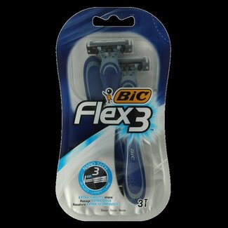BIC BIC Flex 3 Comfort - Lot de 3