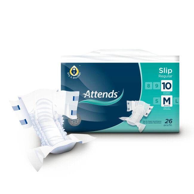 Attends Slip Regular 10 taille M 26 pièces