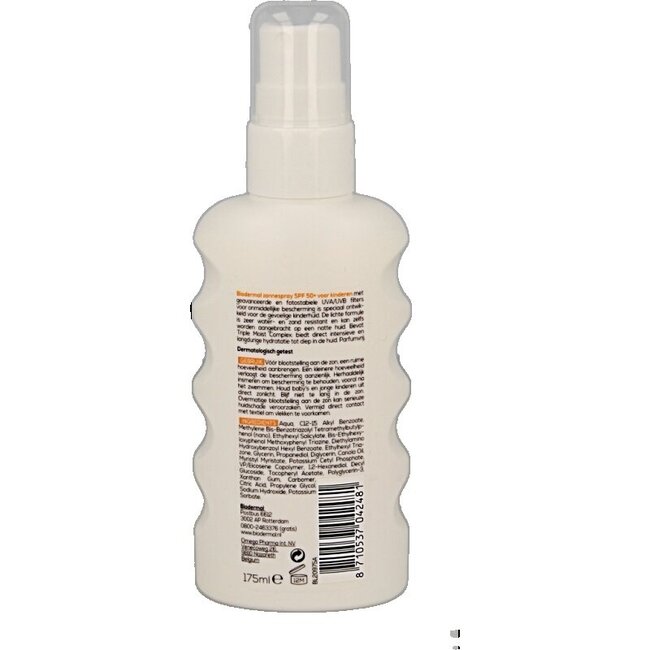 Biodermal Spray Solaire Enfants SPF50+ 175 ml