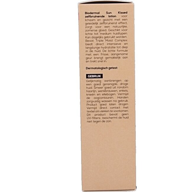 Biodermal Lotion autobronzante Sun Kiss 200 ml