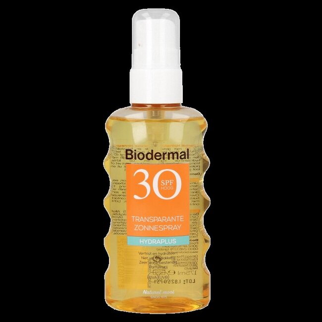 Transparantspray hydraplus SPF30 175 Milliliter