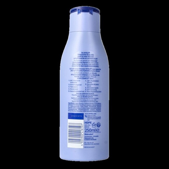 Lait corps Nivea Douceur Soyeuse 250 ml