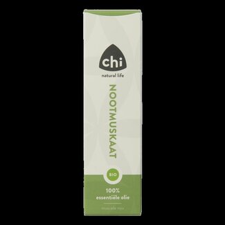 Chi Nootmuskaat olie eko bio 10 Milliliter
