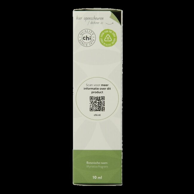Chi Nootmuskaat olie eko bio 10 Milliliter