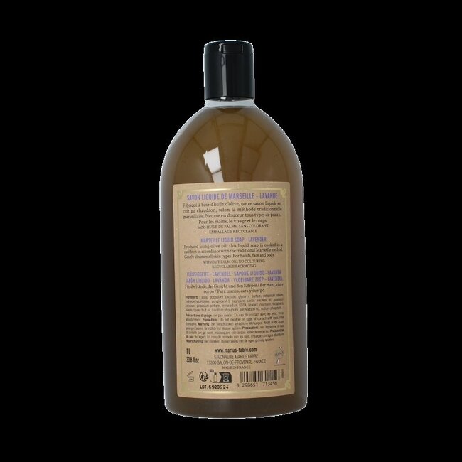 Marius Fabre Zeep lavendel navulling 1 Liter