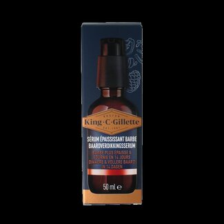 Gillette King c baardverdikkingsserum 50 Milliliter