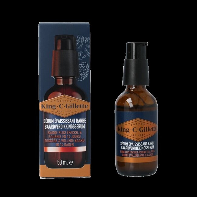 Gillette King c baardverdikkingsserum 50 Milliliter