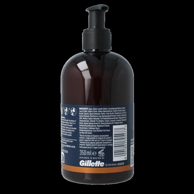 Gillette King c baard en gezichtsreiniger 350 Milliliter