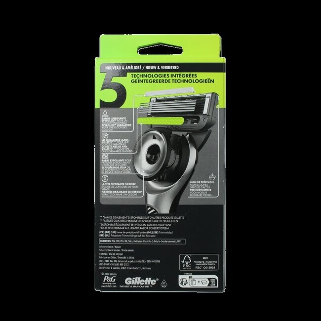 Gillette Scheersysteem stand 1 up 1 Stuks