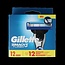 Lames Gillette Mach3 Turbo, 12 unités
