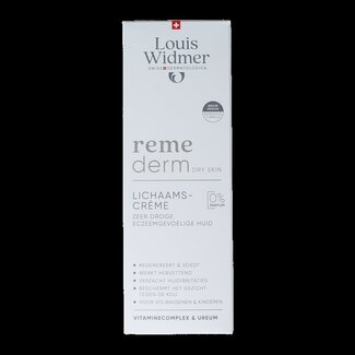 Louis Widmer Remederm lichaamscreme zonder parfum 200 Milliliter