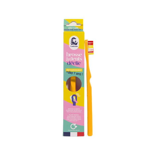 Toothbrush kids yellow 1 Stuks