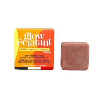 Lamazuna Lamazuna Cleansing care bar normal skin glow 30 Gram