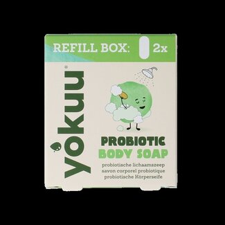 Yokuu Bodywash matcha refill 2 tabletten 1 Set