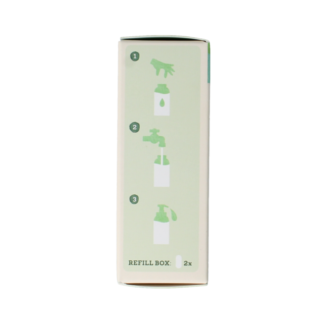 Yokuu Bodywash matcha refill 2 tabletten 1 Set