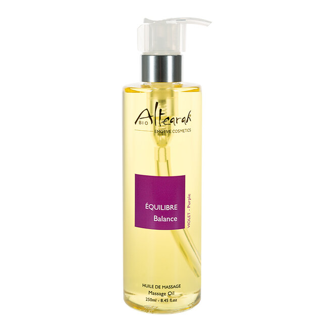 Masageolie balance violet bio 250 Milliliter