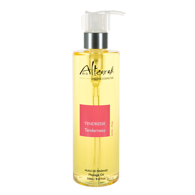 Massageolie tenderness pink bio 250 Milliliter