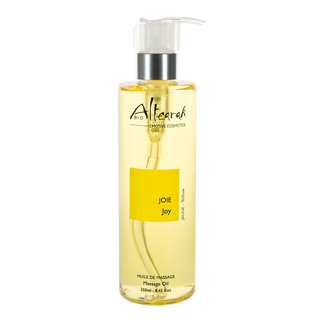 Massageolie joy yellow bio 250 Milliliter