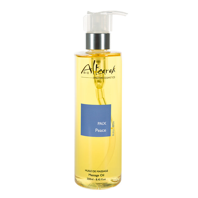 Massage oil blue peace bio 250 Milliliter