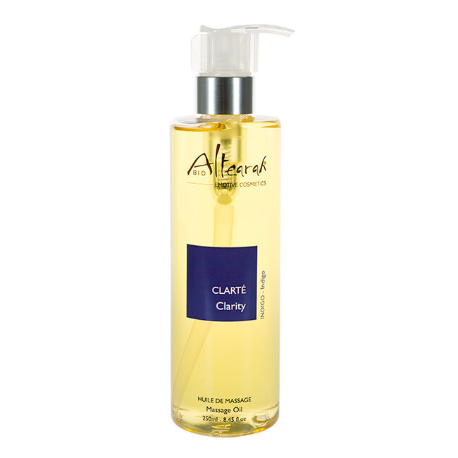 Massageolie clarity indigo bio 250 Milliliter