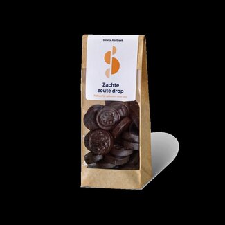 Service Apotheek Zachte zoute drop 135 Gram