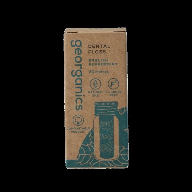 Dental floss english peppermint 30 meter 1 Stuks