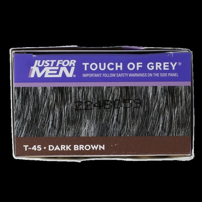 Just For Men Touch of grey T-45 donkerbruin 40 Gram
