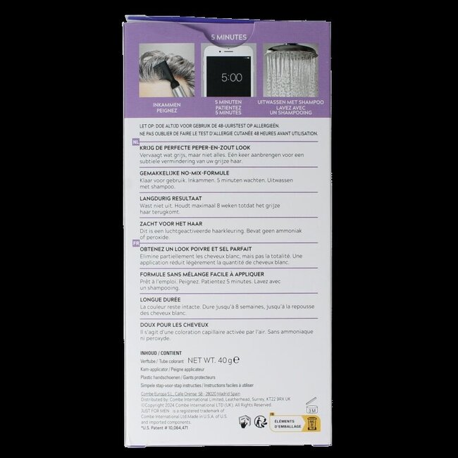 Just For Men Touch of Grey T-45 Brun Foncé 40 g