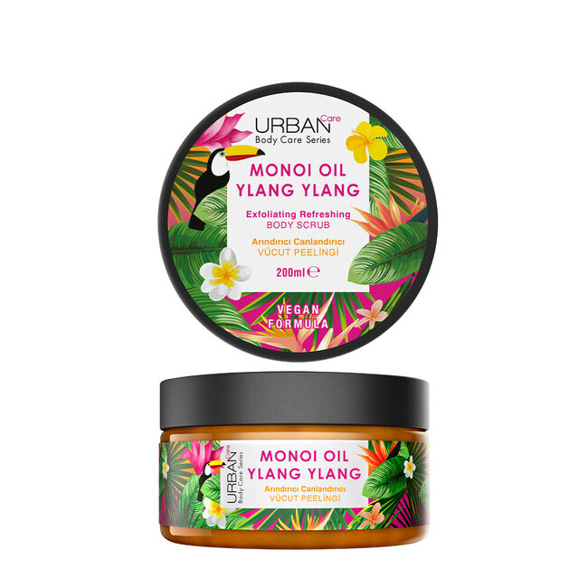 Monoi & ylang ylang exfoliating body scrub 200 Milliliter