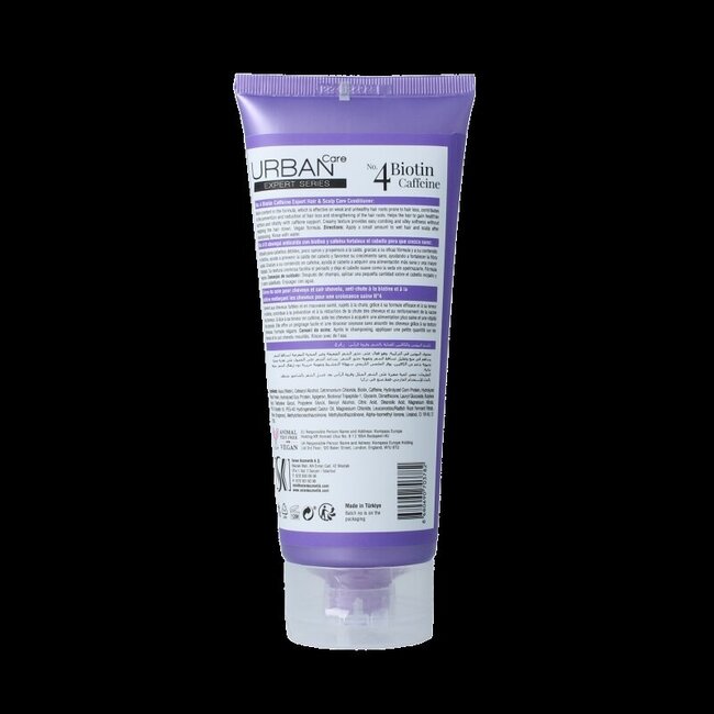 Urban Care Expert hair & scalp conditioner biotine & caffeine 200 Milliliter