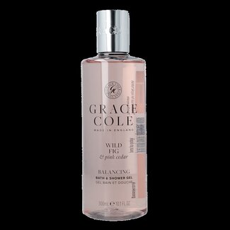 Grace Cole Wild fig & cedar bath & shower gel 300 Milliliter