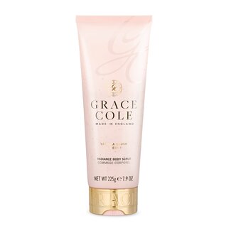 Grace Cole Vanilla blush & peony radiance body scrub 225 Gram